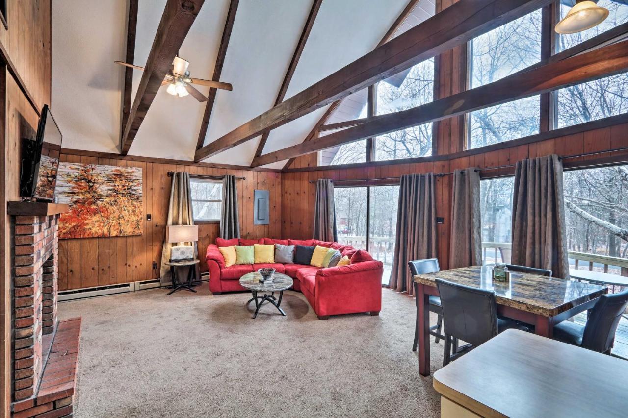 Willa Quiet Poconos Getaway 23 Mi To Camelback Mountain Albrightsville Zewnętrze zdjęcie
